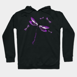 Dragonfly ALZHEIMER AWARENESS Gift Hoodie